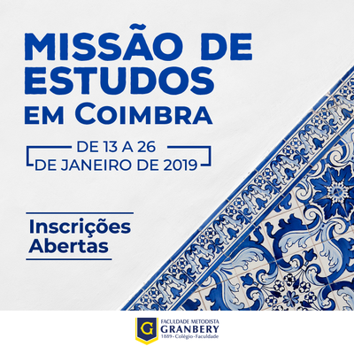 Instituição abre vagas para Missão de Estudos em Portugal Instituição abre vagas para Missão de Estudos em Portugal