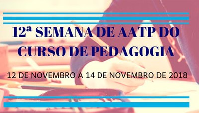 Ação será realizada com oficinas e projetos de alunos de pedagogia entre os dias 12 e 14/11