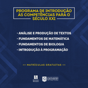 Educação Metodista abre novo período de inscrições para cursos do Programa de Introdução às Competências para o Século XXI