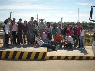 ESTUDANTES DO CURSO DE ADMINISTRAÇÃO VISITAM TRANSPETRO