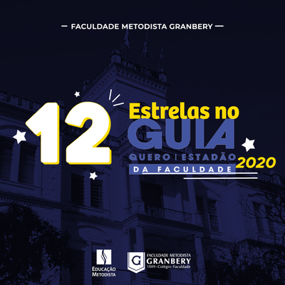 Granbery tem quatro cursos estrelados no Guia da Faculdade 2020