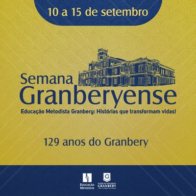 Semana Granberyense será realizada entre os dias 10 e 15 de setembro