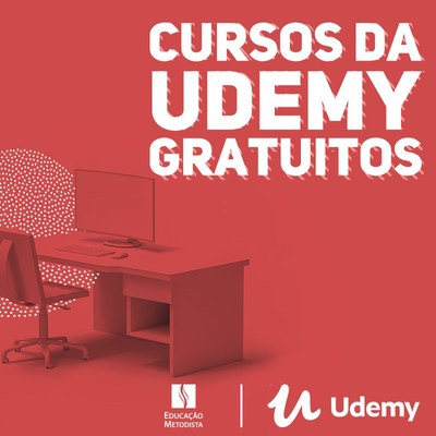 Udemy oferece mais de 50 cursos a preços promocionais para alunos do Granbery